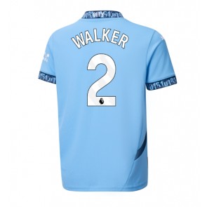 Manchester City Kyle Walker #2 Domaci Dres 2024-25 Kratak Rukavima